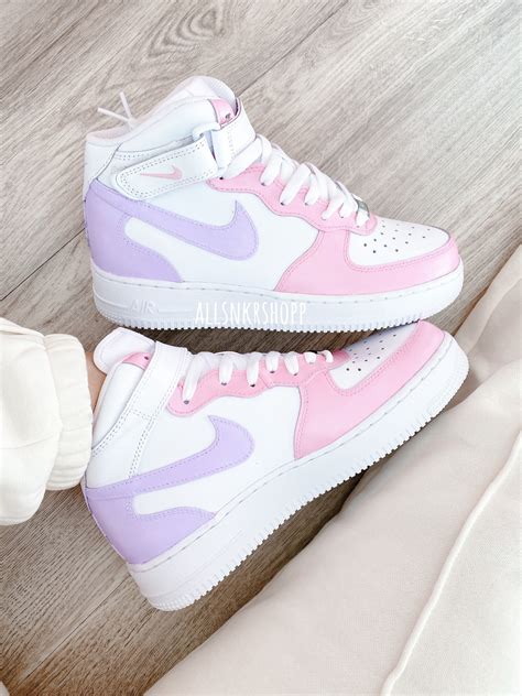 nike met pastelkleuren|Pastel Nike Air Shoes.